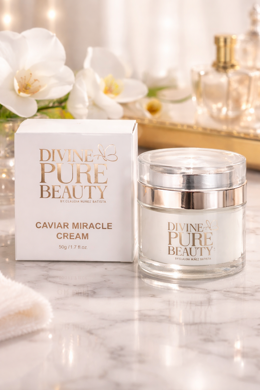 Divine Pure Beauty Caviar Miracle Cream.