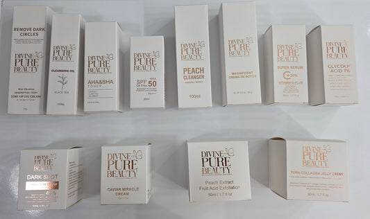 Divine Pure Beauty 12 Pc Skin Care Mega Bundle