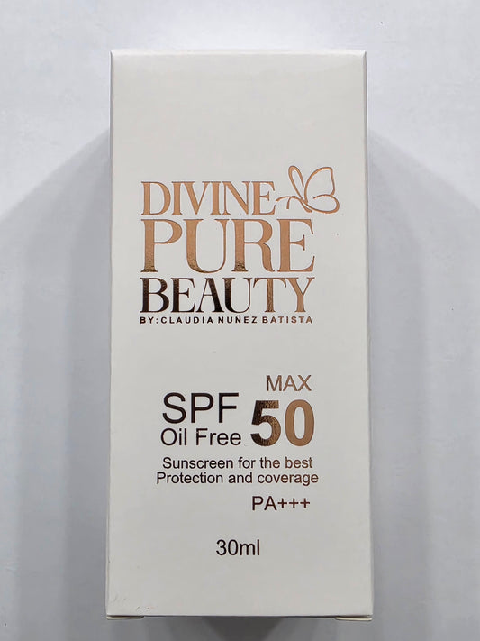Divine Pure Beauty SPF 50 Sunscreen