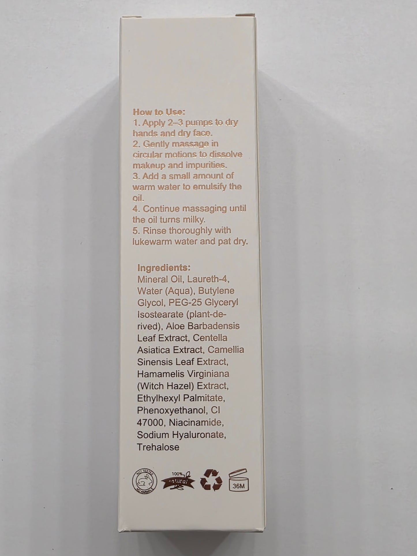 Divine Pure Beauty Black Tea Cleansing Oil