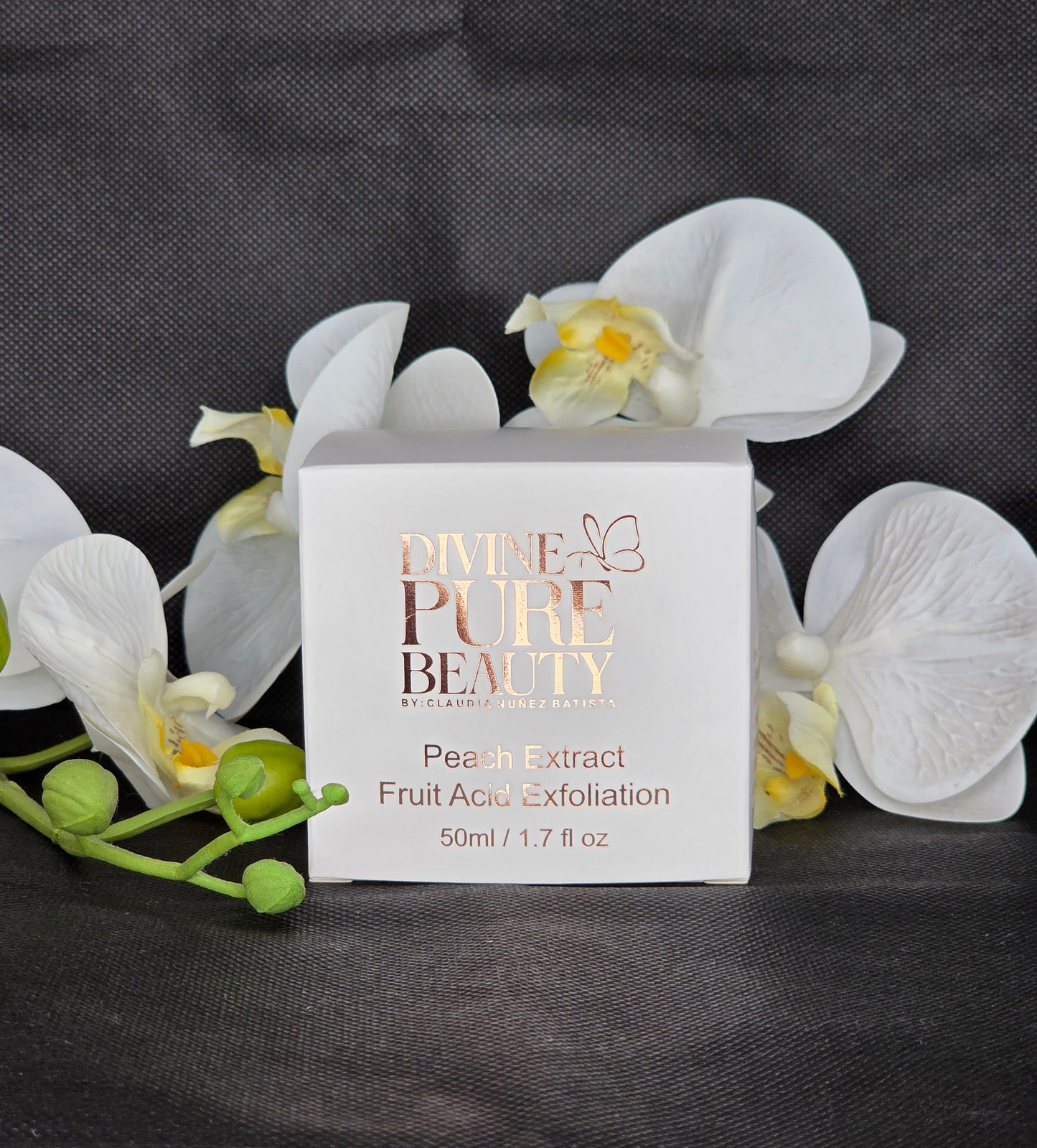 Divine Pure Beauty Peach Extract Fruit Acid Exfoliation