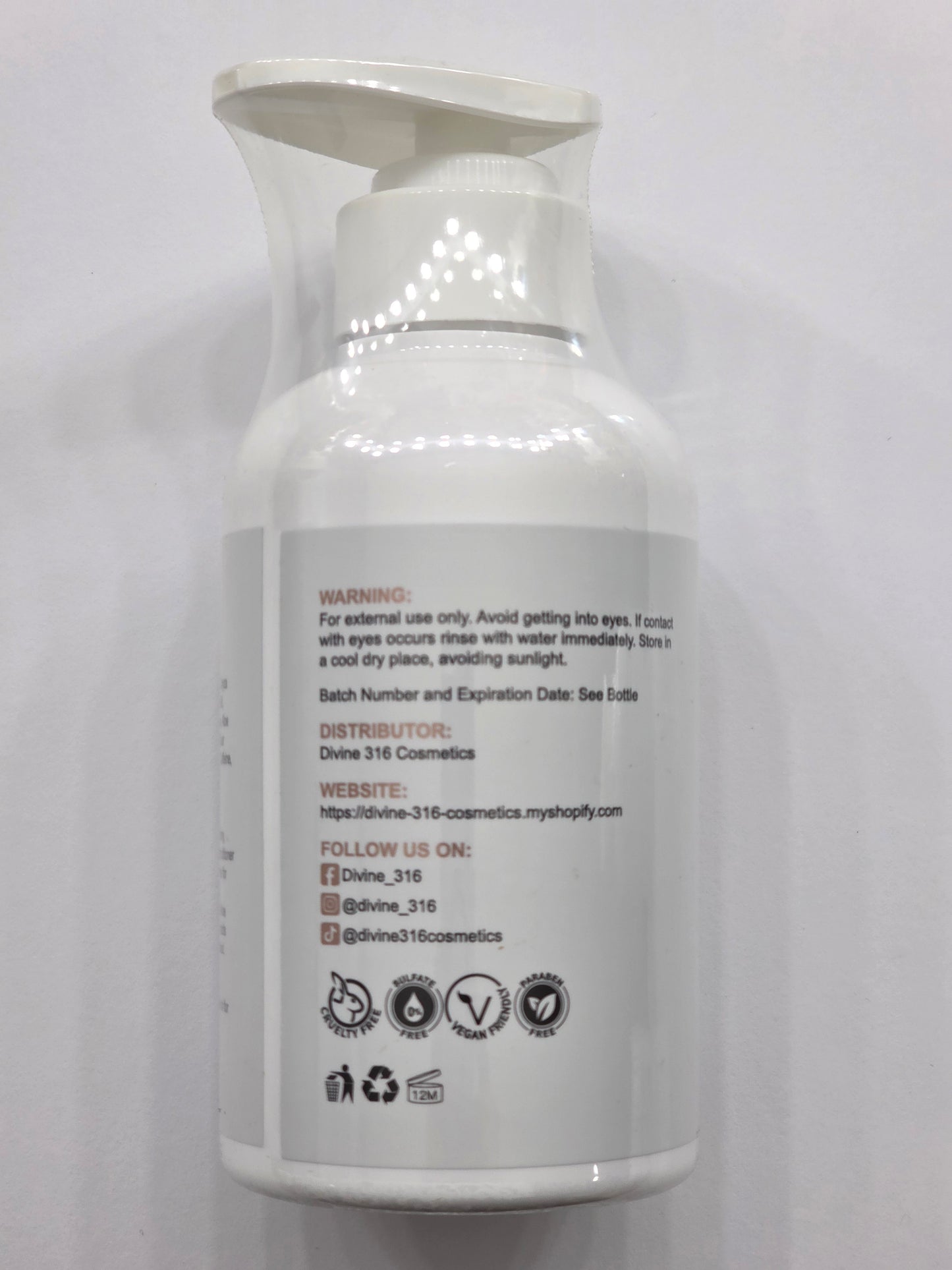 Divine Pure Beauty Rosemary Infused Shampoo