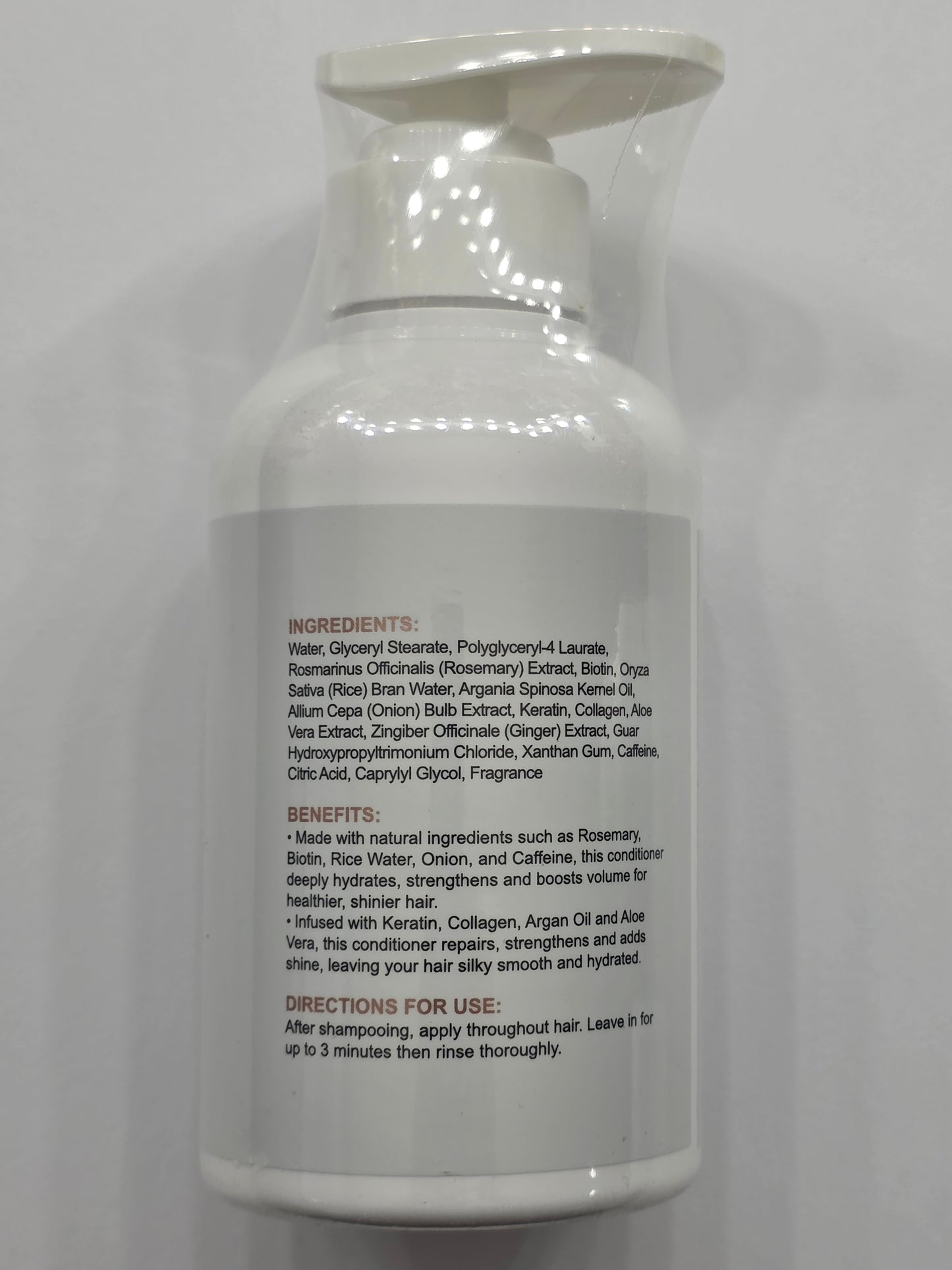Divine Pure Beauty Rosemary Infused Shampoo