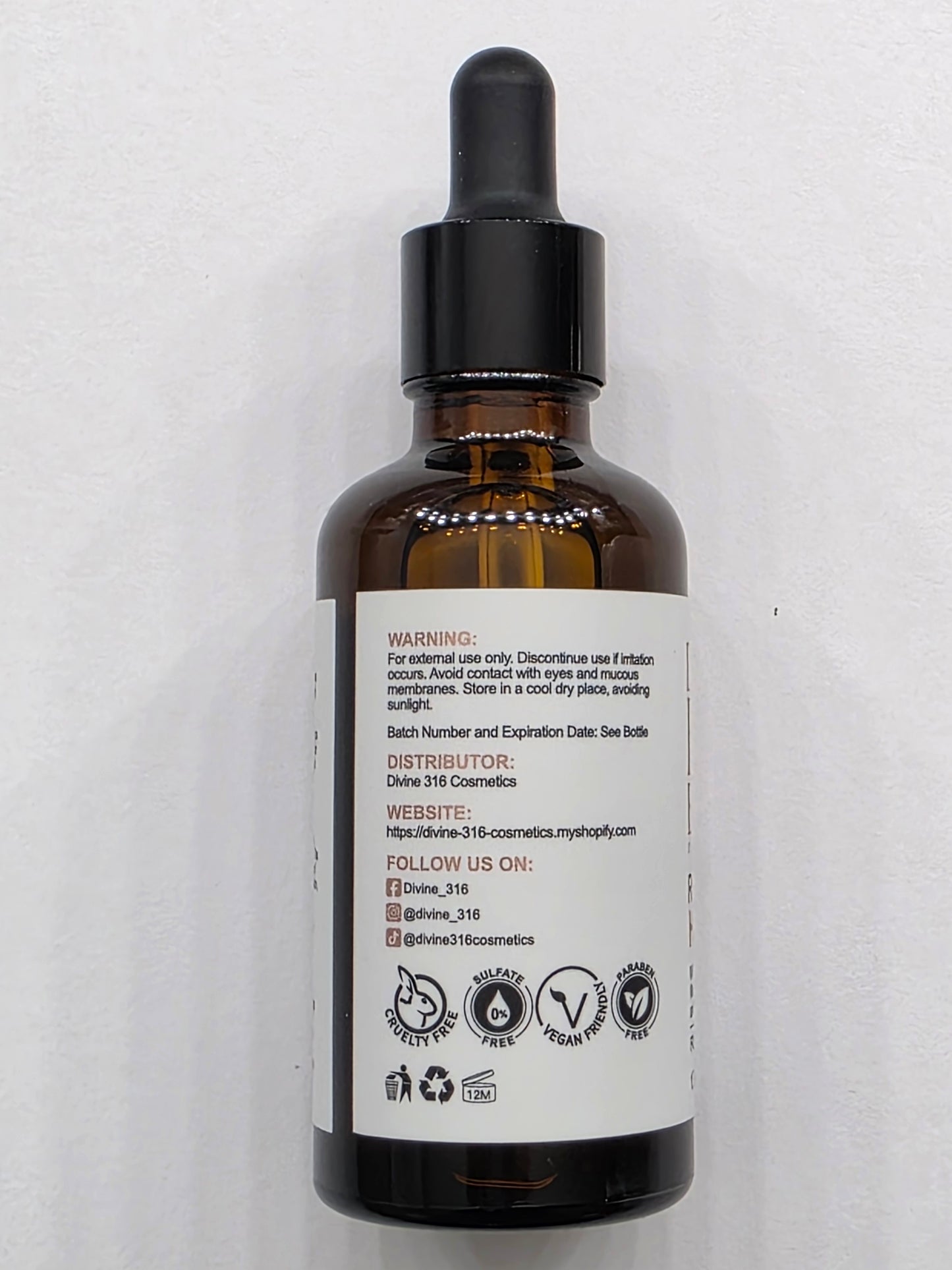Divine Pure Beauty Rosemary Hair Oil