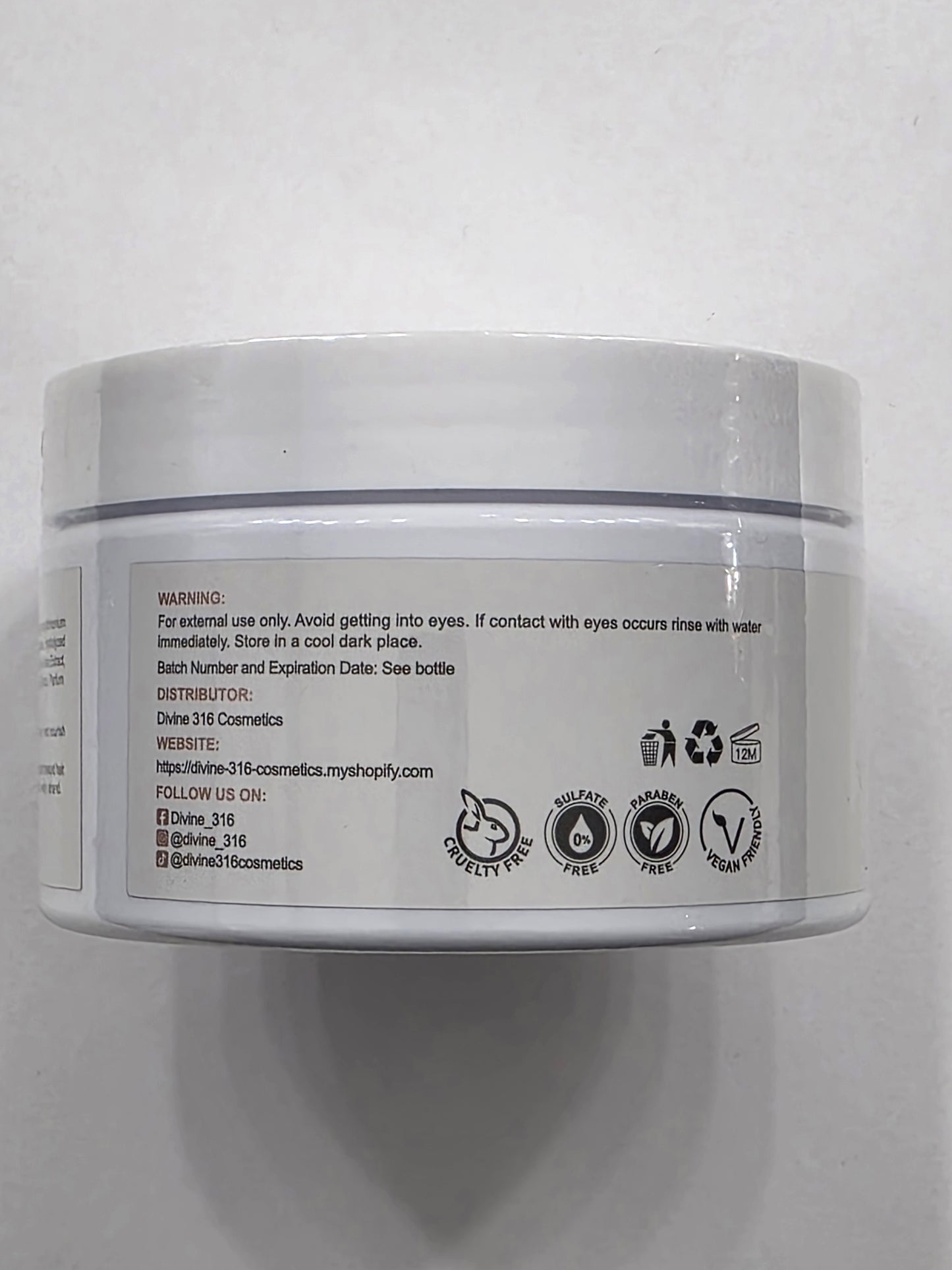 Divine Pure Beauty Argan Oil Hair Mask