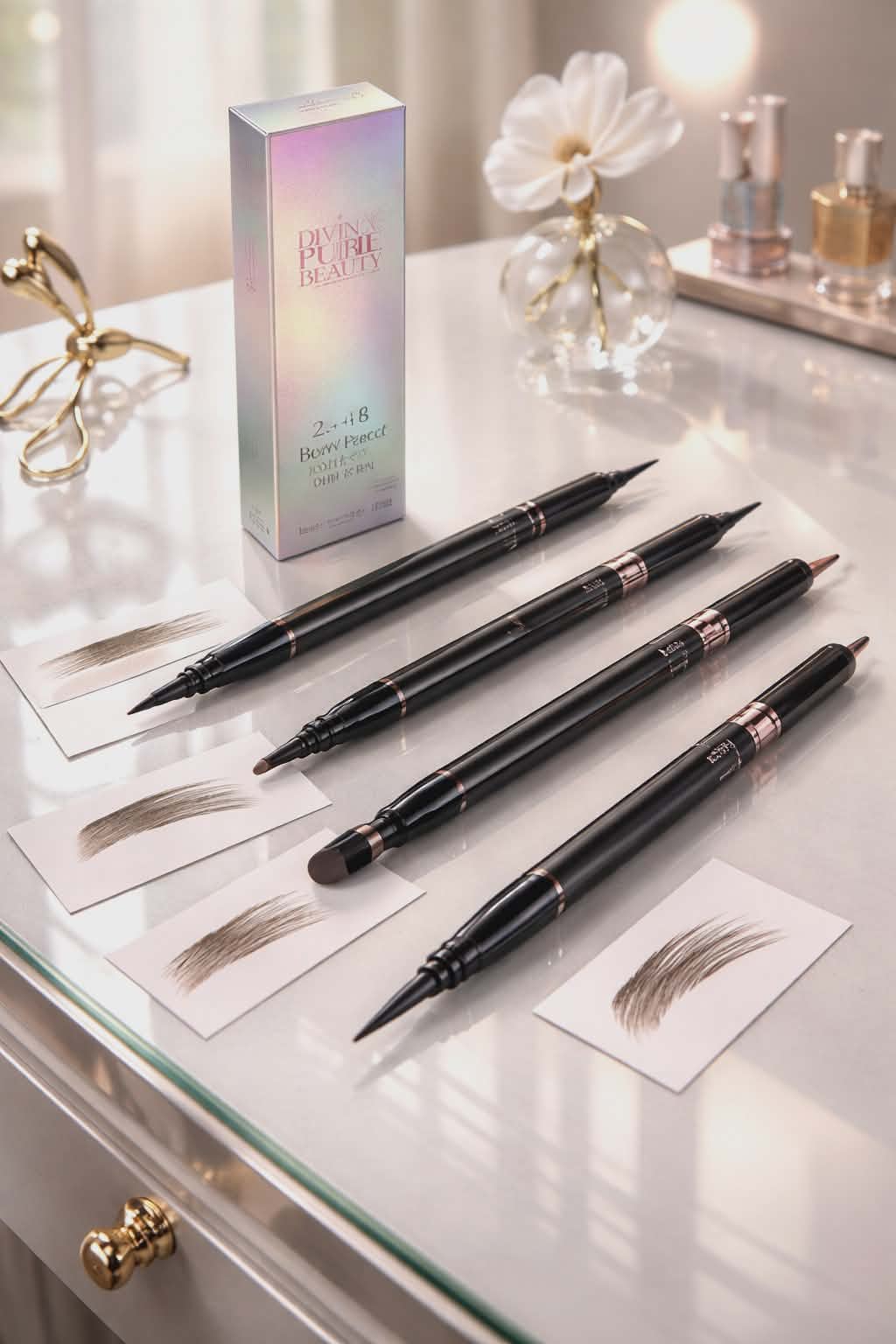 Divine Pure Beauty 2 in 1 double ended ink pen