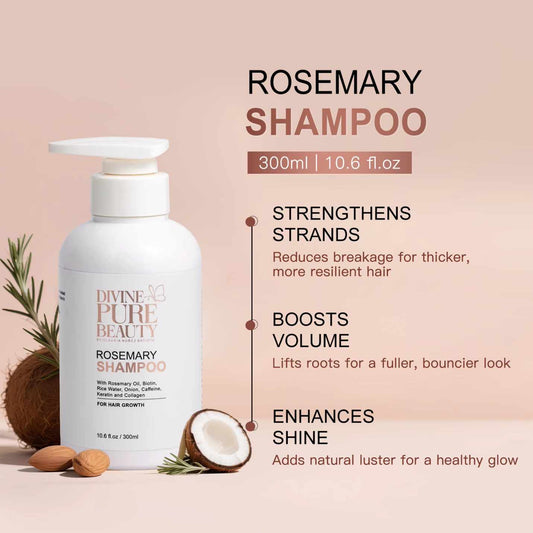 Divine Pure Beauty Rosemary Infused Shampoo