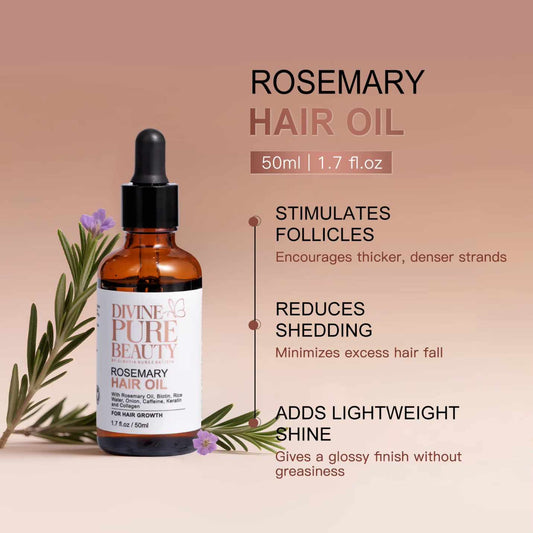 Divine Pure Beauty Rosemary Hair Oil