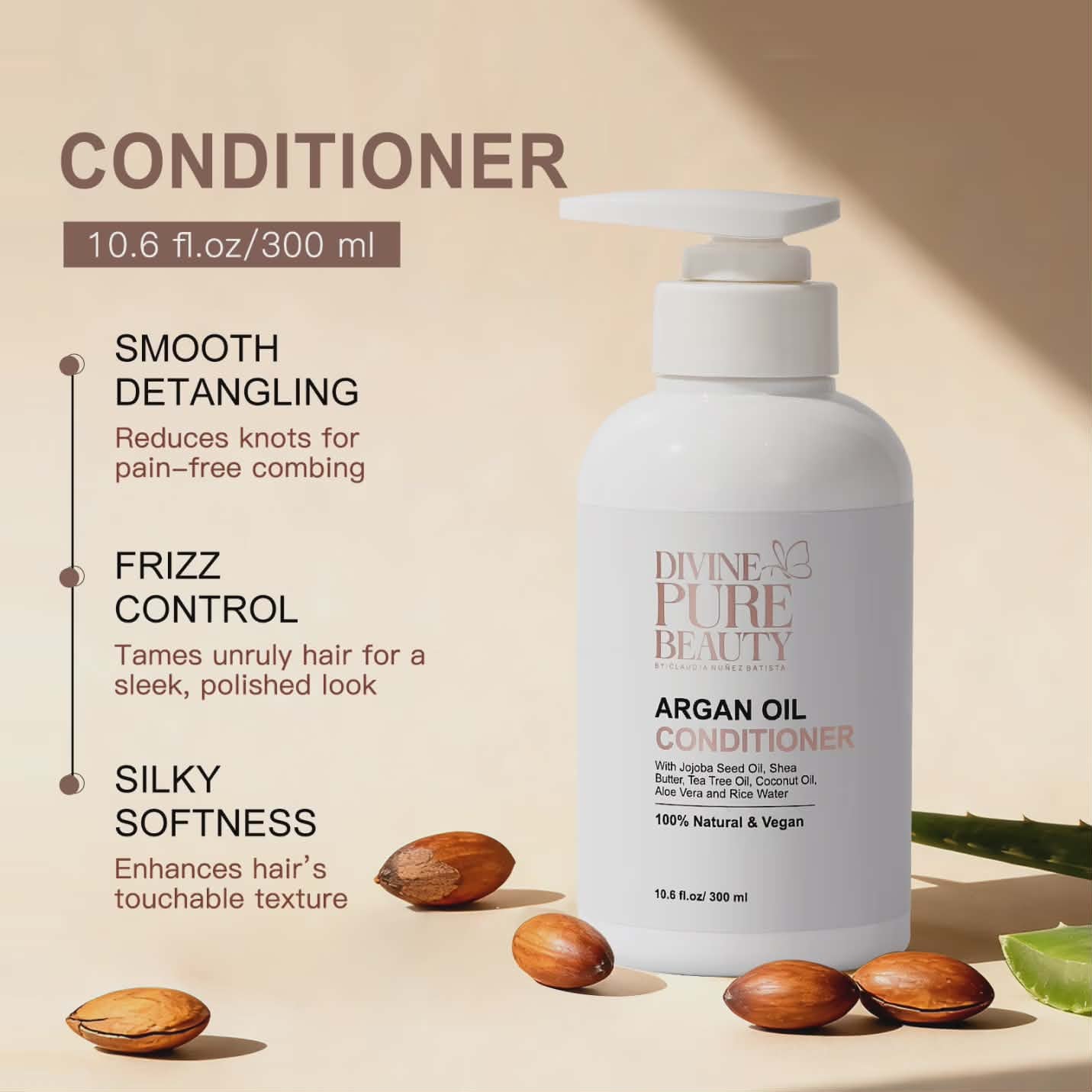Divine Pure Beauty Argan Oil Conditioner