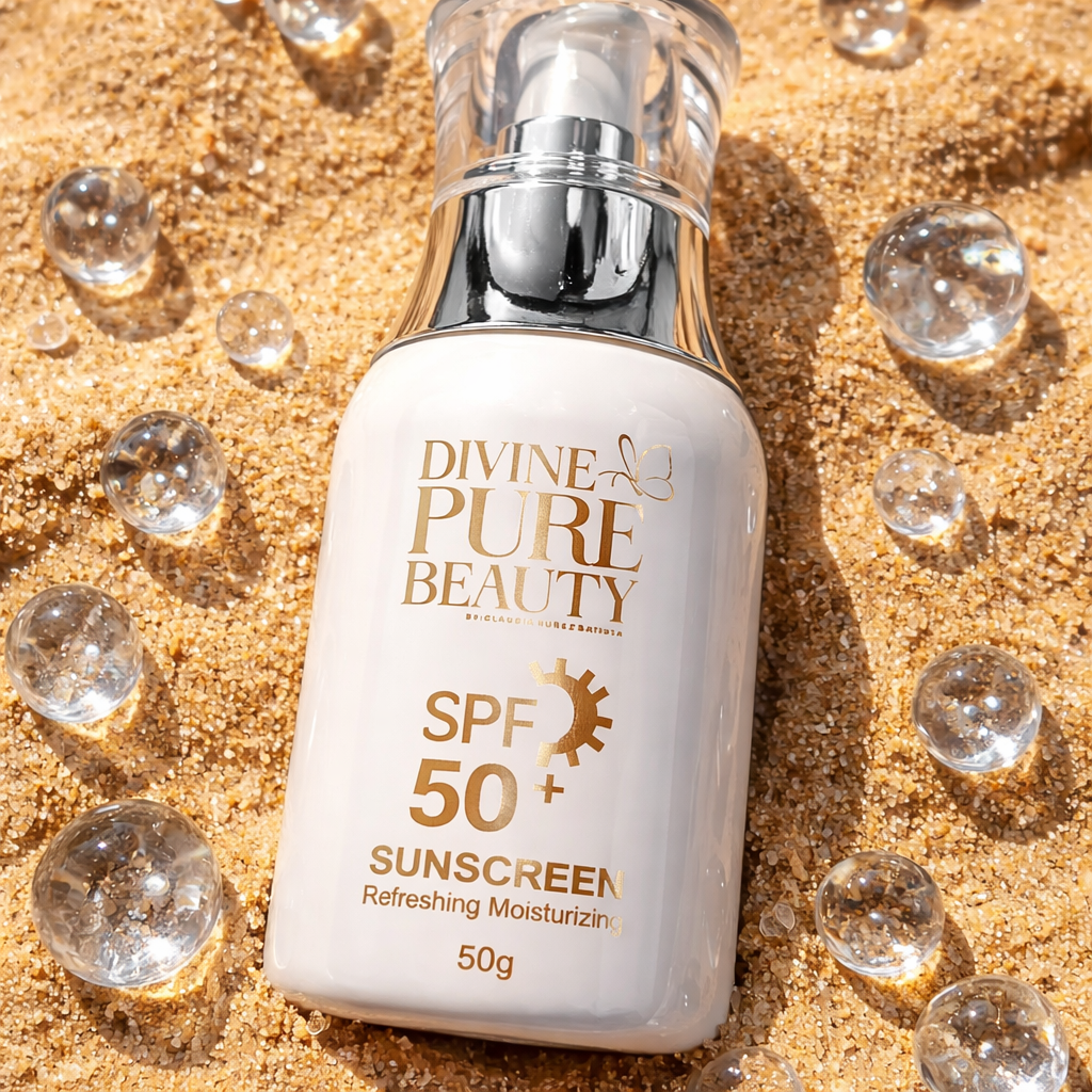 Divine Pure Beauty SPF 50 Moisturizing Sunscreen