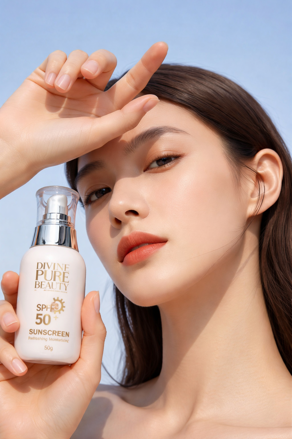 Divine Pure Beauty SPF 50 Moisturizing Sunscreen