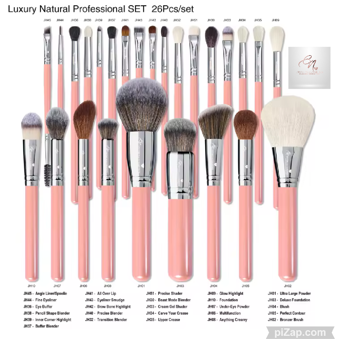 SET DE BROCHAS SUPER PREMIUM CON 26 BROCHAS
