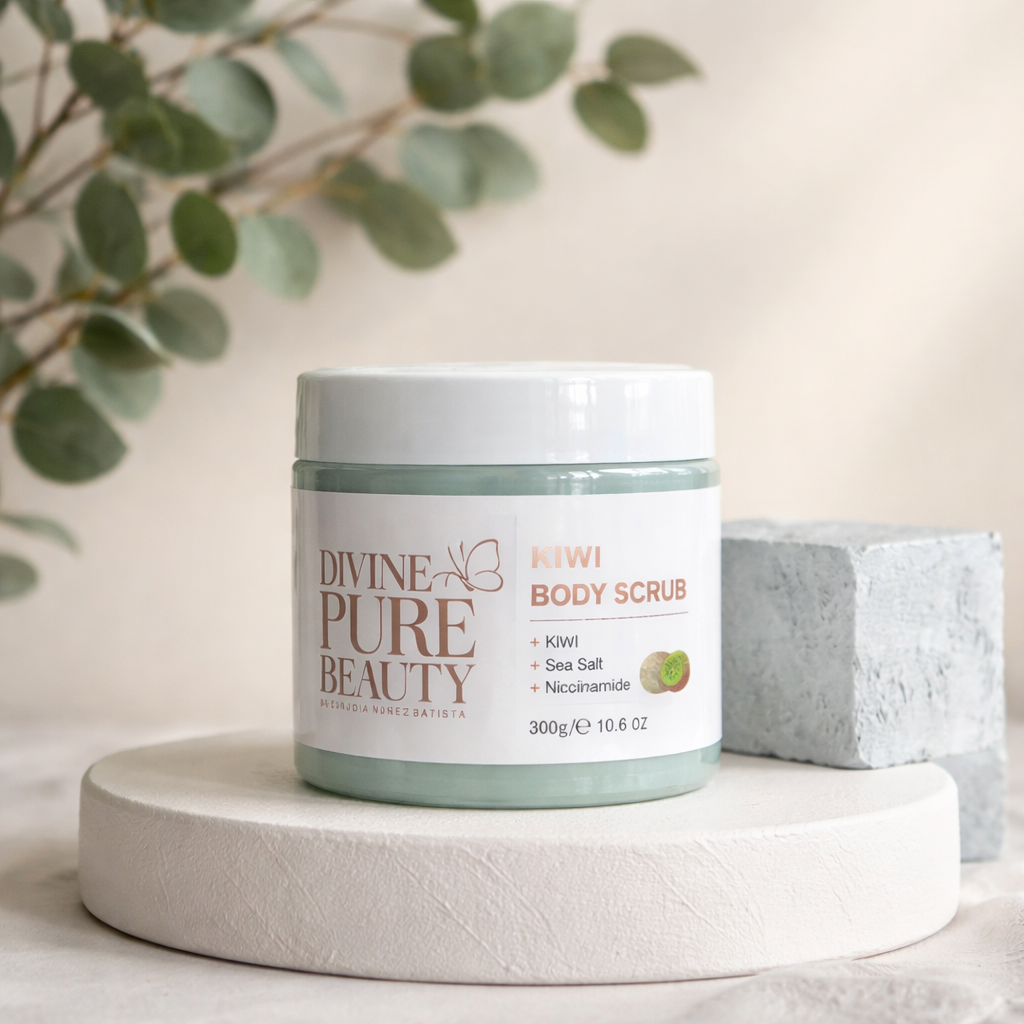 Divine Pure Beauty Peach Body Scrub