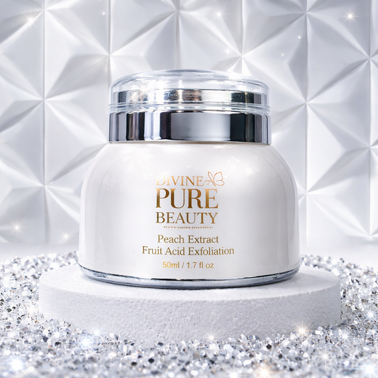 Divine Pure Beauty Peach Extract Fruit Acid Exfoliation