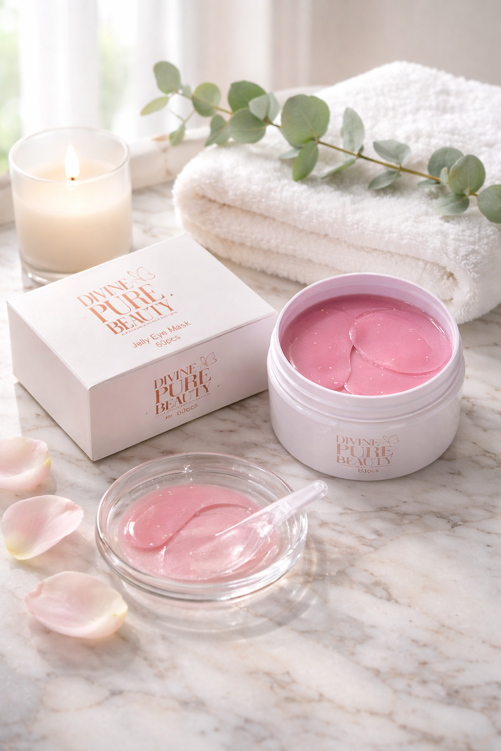 Divine Pure Beauty Jelly Eye Mask