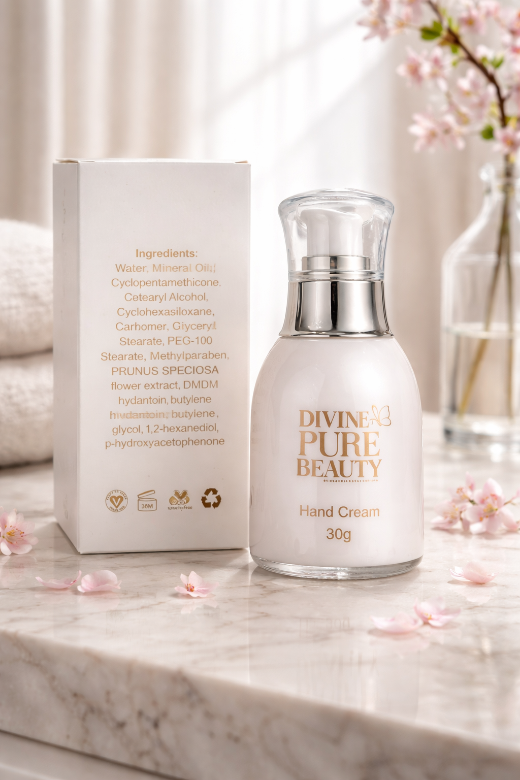 Divine Pure Beauty Hand Cream